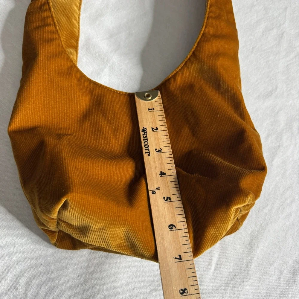 Merit The Signature Pinwale‎ Top Knot Corduroy Makeup Bag Hobo Mini Minimalist